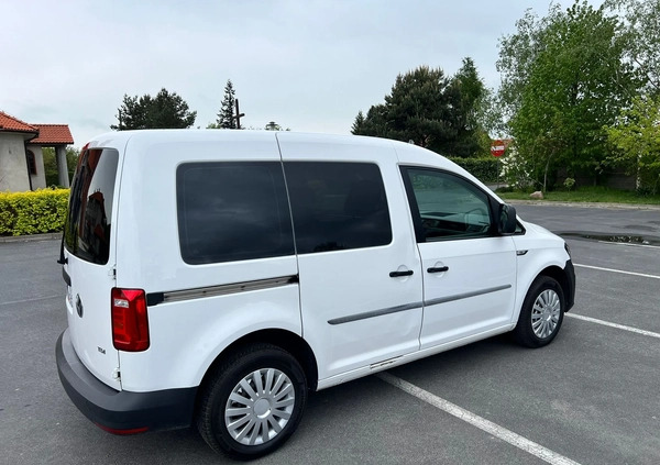 Volkswagen Caddy cena 42100 przebieg: 232400, rok produkcji 2017 z Krotoszyn małe 352